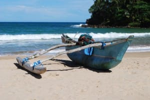 Boat on the beach          