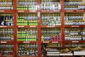 Sri Lankan tea shop