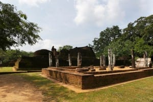 Ancient city grounds of Polonnaruwa  