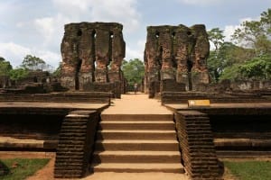 Temple at Polonnaruwa 
