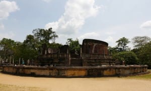 Polonnaruwa Ancient city foundation  