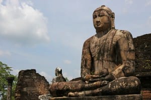 Statue in Polonnaruwa  