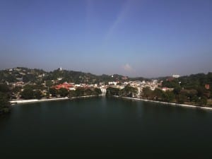 Aerial view of Kandy 