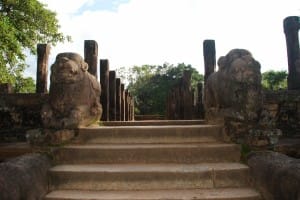 Stairway at Polonnaruwa  