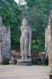 Large statue at Polonnaruwa  