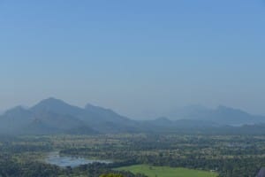 mountains at Sigirya  