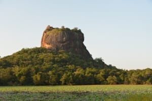 View of Sigirya from below  