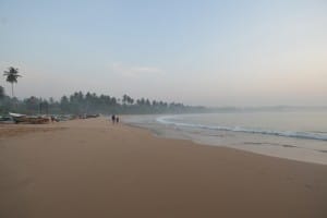 Dusky sunset on Talalla Beach    