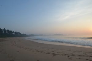 Sunset view of Talalla Beach  